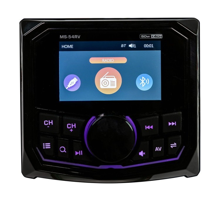 Морская магнитола MP5, арт. GN54-MS,  