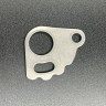 Пластина фиксации ручки переключения Tohatsu 9.9-18 (YUELANG), арт. 350-66121-0-K,          TAIZHOU YUELANG POWER TECHNOLOGY 