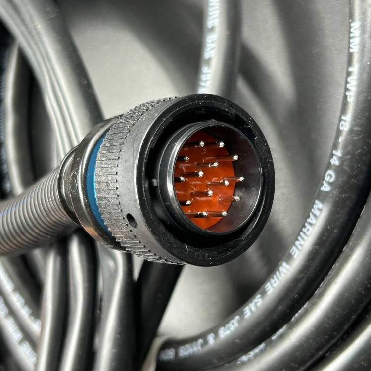 Кабель электр. с замком зажигания, 20 фт (HARNESS/KEY SWTCH 20ft 14 Pin) (Quicksilver), арт. 84 896537K20,          MERCURY 