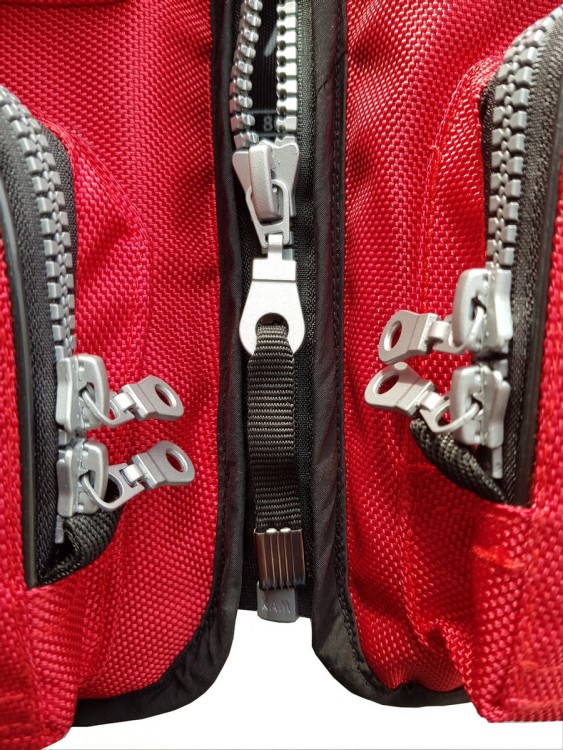 Жилет рыболовный Аqua sport, красный, Badger, арт. HFM-302,          Badger 