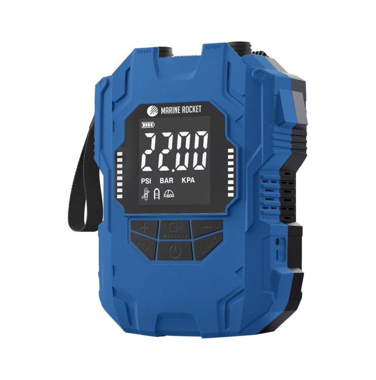 Насос электрический аккумуляторный высокого давления 4000mAh 22Psi, Marine Rocket, арт. AP-018B,          MARINE ROCKET 