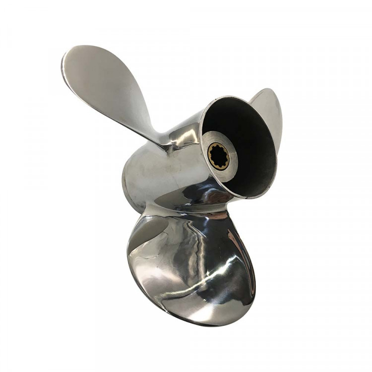 Винт гребной Skipper для Mercury 9,9-25HP Нержавеющая сталь, диаметр - 10  3/8", шаг 13, арт. SK48-19640A40-SS-ts,          Skipper 