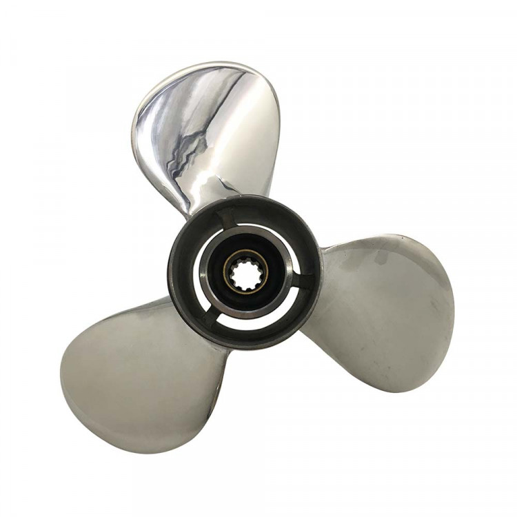 Винт гребной Skipper для Mercury 9,9-25HP Нержавеющая сталь, диаметр - 10  3/8", шаг 13, арт. SK48-19640A40-SS-ts,          Skipper 