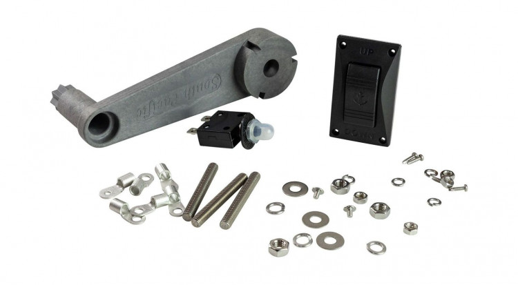 Лебедка якорная South Pacific WS1100 вертикальная, 1100Вт, 12 В,, арт. WS1100,          South Pacific 