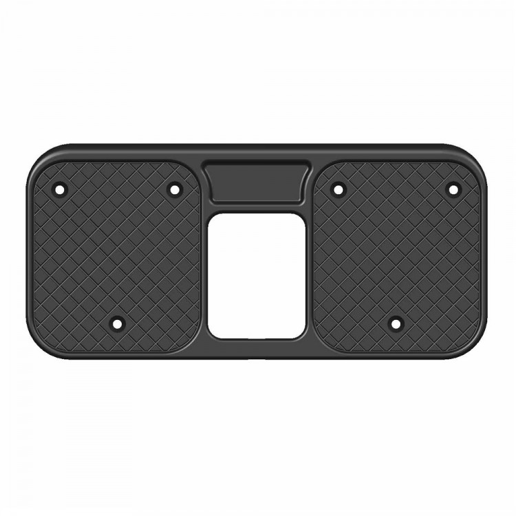 Комплект внутренних накладок на транец, Boat-plastic, 208x102 мм, армированный полиамид, черный (2шт), BP-19208_2-ts, арт. BP-19208_2-ts,          Boatplastic 