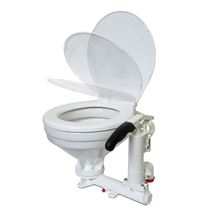 Унитаз судовой керамический, прокачной (нов), арт. 29943,          TMC 