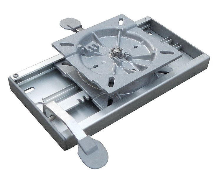 Вертлюг для сиденья, алюминий, с фиксатором и салазками, арт. 10251862,          Китай 