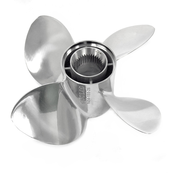 Винт гребной Solas 1654-155-25, 4x15 1/2x25 (FRONT), арт. 1654-155-25,          Solas 