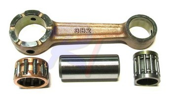 Шатун с пальцем вала и подшипниками Tohatsu M6B, M8B, M9.8B, 3B2-00040-0, арт. RTT-3B2-00040-NT,          Rivertec 