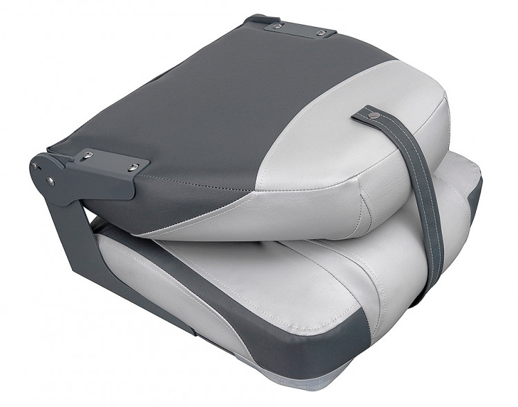 Сиденье Premium Hi-back Qualifier, серое с темно-серым и красным, арт. 10252321,   Сиденье Premium Hi-back Qualifier, серое с темно-серым и красным, арт. 10252321,