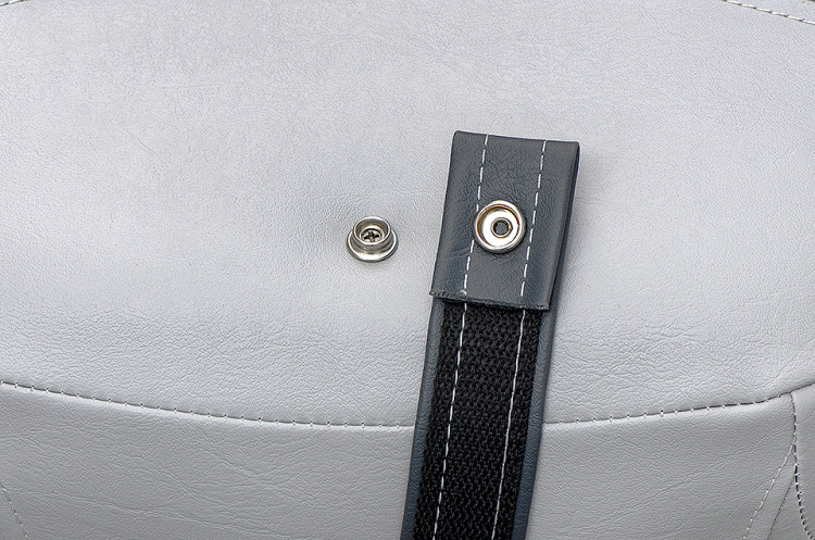 Сиденье Premium Hi-back Qualifier, серое с темно-серым и красным, арт. 10252321,   Сиденье Premium Hi-back Qualifier, серое с темно-серым и красным, арт. 10252321,