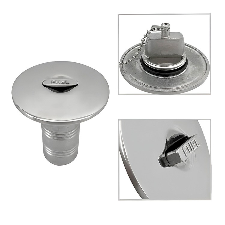 Палубная горловина, Fuel, 50 мм (зеркальн. крышка), арт. 10254843,          Мореман 