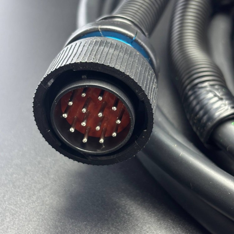 Кабель электр. с замком зажигания, 15 фт (HARNESS/KEY SWTCH 15ft 14 Pin) (Quicksilver), арт. 896537K15,          MERCURY 