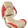 Судовое кресло для лодки  Sea-pro,  красно-белое (аналог Attwood Centric X Tour) , арт. sea-bw-lrw,          SEA-PRO 