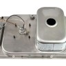 Плита газовая с мойкой, стеклянная крышка, арт. 50-805-05,          CAN SRL 