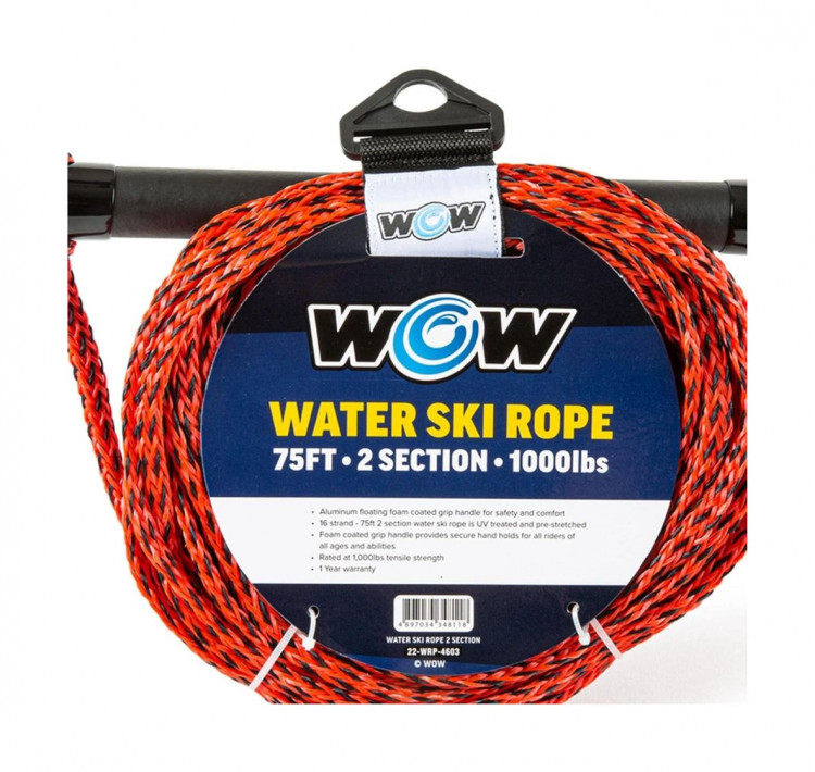 Фал буксировочный для водных лыж, 23 м, арт. 22WRP4603,          World of watersports 
