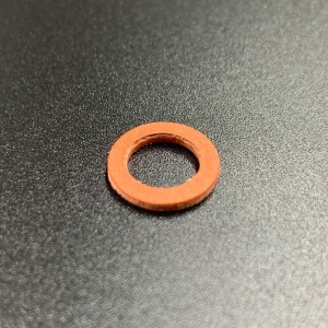 Прокладка пробки редуктора Yamaha 2-300, F4-350 (90430-08003) (8.0х12.6х1.6mm) (Omax)