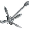 Якорь-кошка из нержавеющей стали, 1,5 кг, арт. 10246776,          Мореман 
