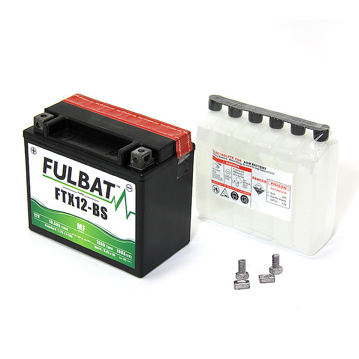 Аккумулятор FTX12-BS (YTX12-BS), арт. FTX12-BS,          FULBAT 