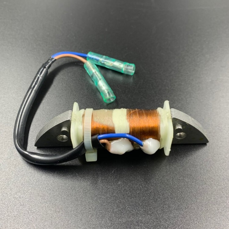 Катушка зажигания подмаховиковая Yamaha 9.9-15 (Yamaha), арт. 63V-85520-02,          YAMAHA 