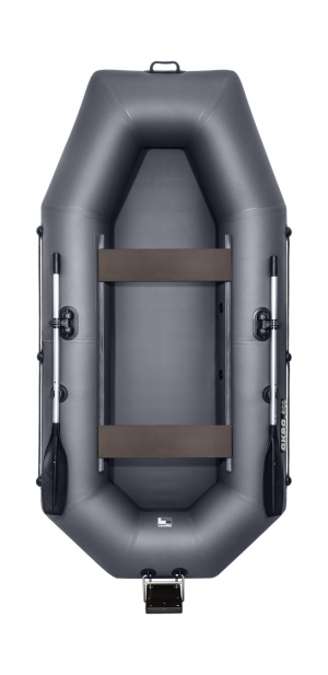 Надувная лодка ПВХ, АКВА-МАСТЕР 300 ТР, графит