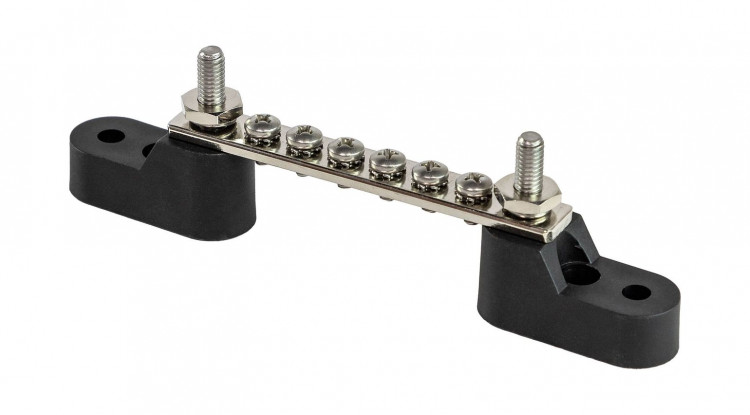 Колодка распределительная электромонтажная с защитной крышкой, 6 контактов, арт. BF421C6P,          Yih Sean  Колодка распределительная электромонтажная с защитной крышкой, 6 контактов, арт. BF421C6P,          Yih Sean