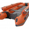 Надувная лодка ПВХ Хатанга Jet 425 Lux НДНД, оранжевый/черный, SibRiver 