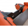 Надувная лодка ПВХ Хатанга Jet 425 Lux НДНД, оранжевый/черный, SibRiver 