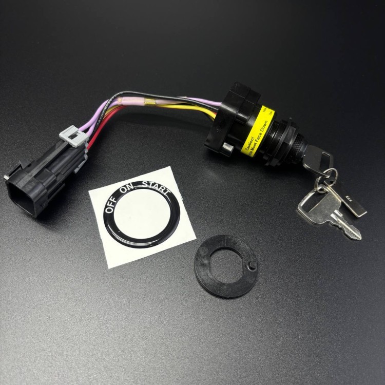 Кабель электр. с замком зажигания, 25 фт HARNESS/KEY SWTCH 25ft 14 Pin (MERCURY), арт. 896537K24,          MERCURY 