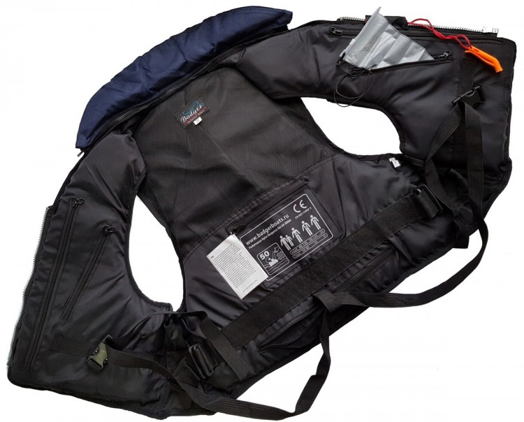 Жилет рыболовный Аqua sport, синий, Badger, арт. hfm-302-b,          Badger  Жилет рыболовный Аqua sport, синий, Badger, арт. hfm-302-b,          Badger