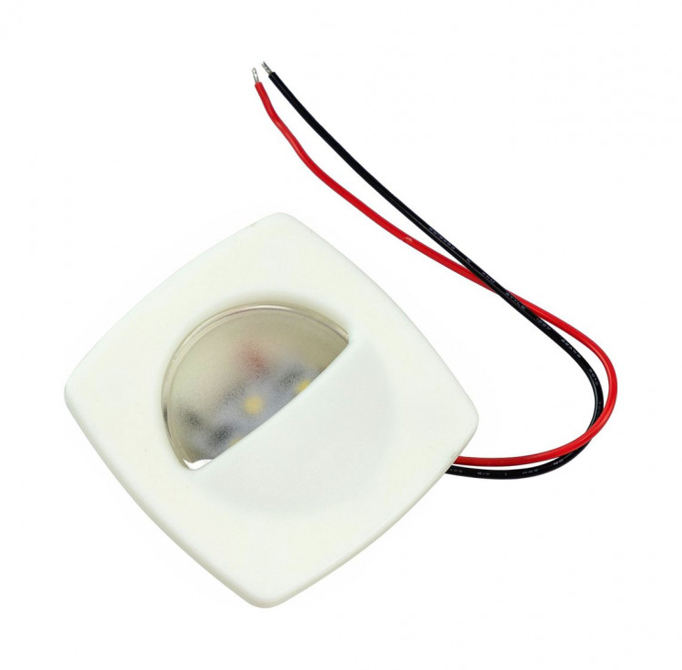 Светильник каютный светодиодный, 12 В, 3 Вт, белый, арт. 00155-WLW,          AAA  Светильник каютный светодиодный, 12 В, 3 Вт, белый, арт. 00155-WLW,          AAA