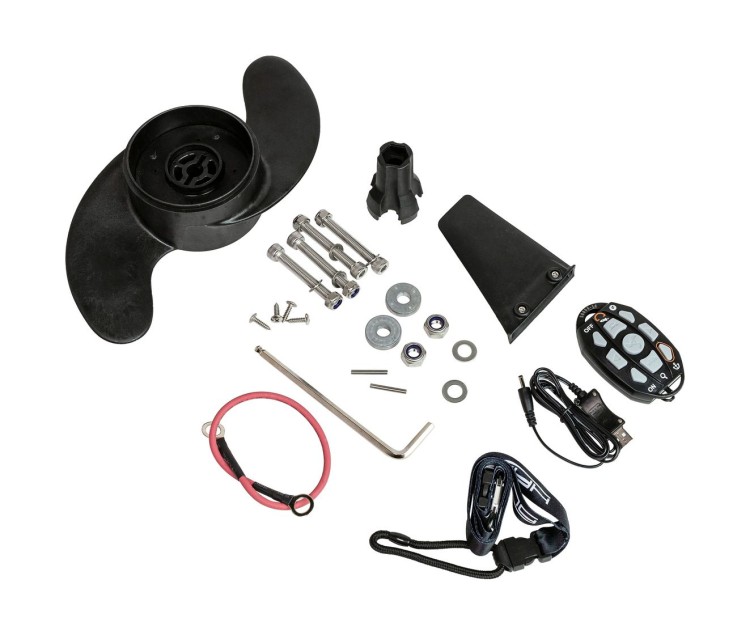 Троллинговый электромотор Haswing Cayman B 80 lbs/183 см/24v/GPS (электроякорь), белый, арт. HE-50739-183_WY,          Haswing 