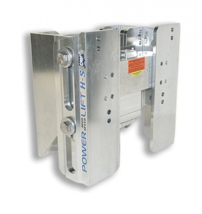 Подъёмник мотора гидравлический 50-300 л.с. вертикальный, скоростной (Power-Lift) вынос 10" (25 см) с указателем, арт. 61301_PL65,          CMC 