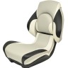 Судовое кресло для лодки  Sea-pro,  бело-серое (аналог Attwood Centric X Tour) , арт. sea-bw-wg,          SEA-PRO 
