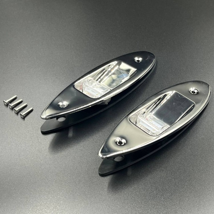 Огни ходовые LED (красный, зеленый) корпус нерж.(196.7x59.1x20.6мм) (Sunfine), арт. SF40444,          SUNFINE 