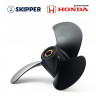 Винт гребной  Skipper для Honda 4.5-5HP, диаметр 7 7/8" алюминиевый, лопастей - 3, шаг 7 1/2", ШПЛИНТОВОЙ 