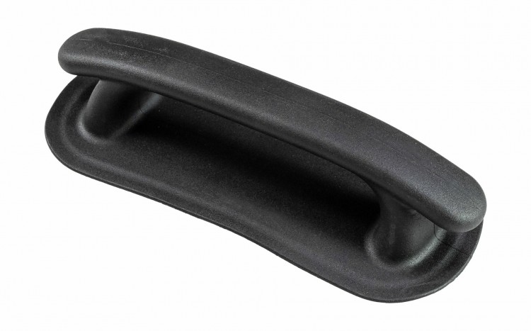 Ручка транспортировочная с намоткой 84х200, черная, упаковка 4 шт., арт. 00000000392pac4,          Boatplastic 