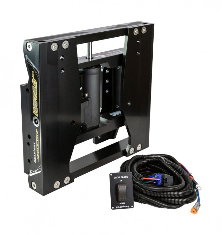 Подъёмник мотора гидравлический до 350 л.с. вертикальный (Power-Lift), вынос 15 см, высота подъема 14 см Waffalo, Sea First, арт. SJP-ST06-100,          Sea First 