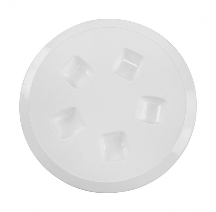 Лючок палубный 110 мм, белый, арт. SP2510,          CanSB  Лючок палубный 110 мм, белый, арт. SP2510,          CanSB