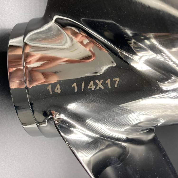 Гребной винт правого вращения VOLVO Sx TorqueMaster (4x14 1/4x17) (Сталь) (Polastorm), арт. 5399-4143-17,          POLASTORM 