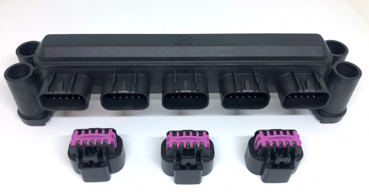 Коробка распределительная, J-box, Gen-II 5 разъемов + 3 заглушки ,8M0165557, Mercury, арт. 8M0165557-gl,          MERCURY 