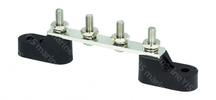 Колодка распределительная электромонтажная с защитной крышкой, 4 контакта, арт. BF423C4P,          Yih Sean  Колодка распределительная электромонтажная с защитной крышкой, 4 контакта, арт. BF423C4P,          Yih Sean