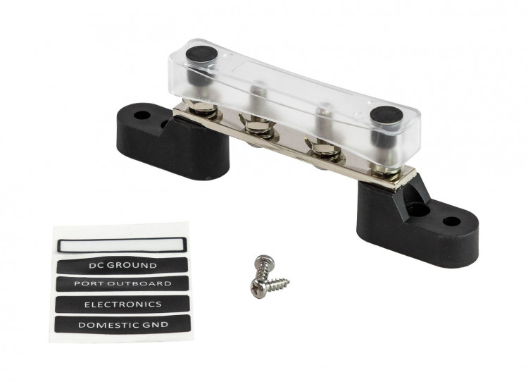 Колодка распределительная электромонтажная с защитной крышкой, 4 контакта, арт. BF423C4P,          Yih Sean  Колодка распределительная электромонтажная с защитной крышкой, 4 контакта, арт. BF423C4P,          Yih Sean