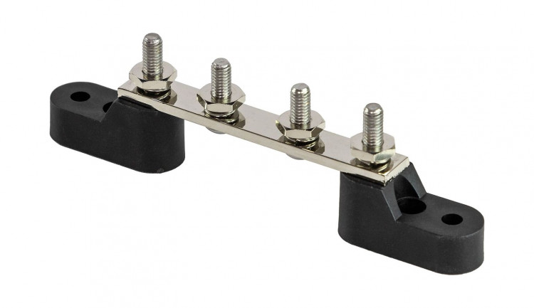 Колодка распределительная электромонтажная с защитной крышкой, 4 контакта, арт. BF423C4P,          Yih Sean  Колодка распределительная электромонтажная с защитной крышкой, 4 контакта, арт. BF423C4P,          Yih Sean