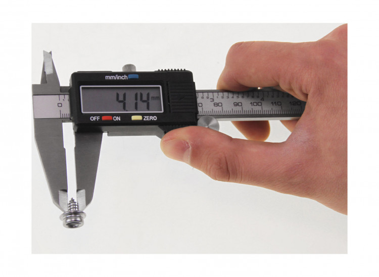 Нижняя часть кнопки DOT на шурупе 9.5 мм, нержавеющая, арт. 93XN1039341U,          DOT 