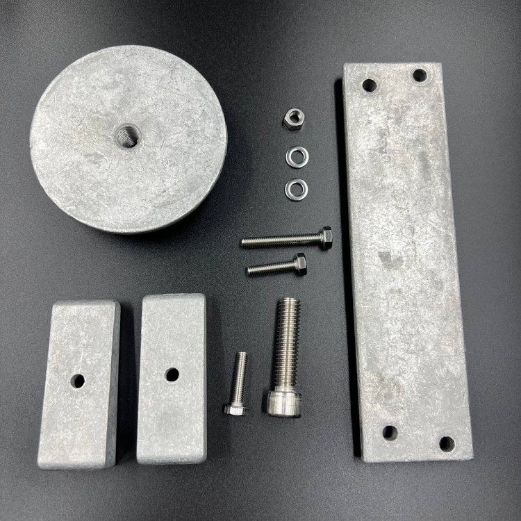 Комплект анодов Mercury Verado 4 / OPTIMAX AL (Алюминиевый) (CMVERADO4KIT) (MARTYR), арт. CMVERADO4KIT-AL,          PREMARINE 