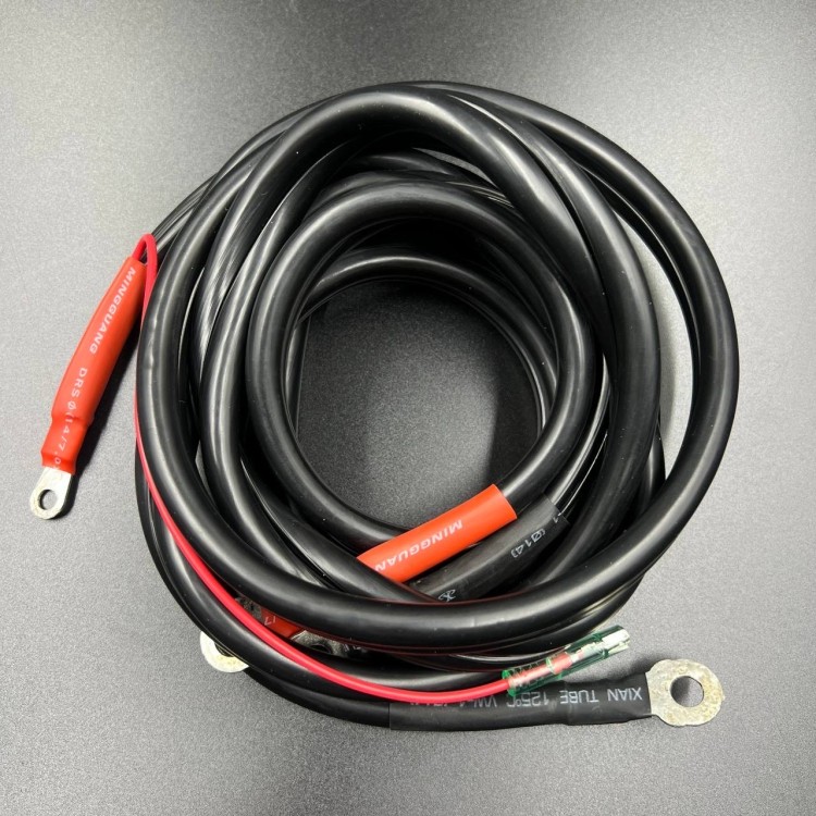 Силовой кабель на электростартер Yamaha 75-90 (PREMARINE), арт. 6H0-82105-J2-K,          PREMARINE 