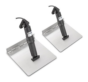 Комплект транцевых плит XKA (нерж.), 9x9 дюймов, без панели управления