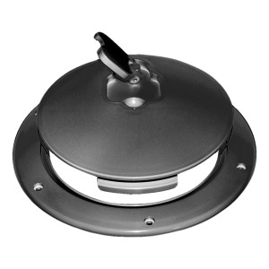 Лючек инспекционный, черный, 315 мм