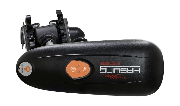 Троллинговый электромотор Haswing Cayman B 80 lbs/210 см/24v/GPS (электроякорь), черный, арт. HE-50739-210_BY,          Haswing 